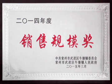 銷售規(guī)模獎